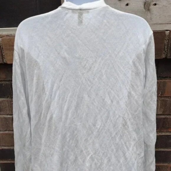 Eileen Fisher Long Open Cardigan - Picture 7 of 9